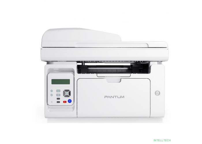 Pantum M6557NW МФУ лазерное ЧБ, А4, C/P/S, 22 стр/мин, 1200 x 1200 dpi, 128Мб RAM, лоток 150 стр, USB, RJ45, Wi-Fi, (700стр.), серый корпус
