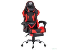 Игровое кресло Pilot Черный/Красный,полиуретан,60мм DEFENDER