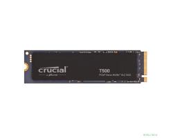 Твердотельный накопитель SSD Crucial T500 2TB PCIe Gen4 NVMe M.2 SSD CT2000T500SSD8