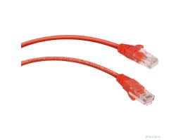 Cabeus PC-UTP-RJ45-Cat.5e-0.15m-RD Патч-корд U/UTP, категория 5е, 2xRJ45/8p8c, неэкранированный, красный, PVC, 0.15м