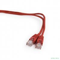 Cablexpert Патч-корд UTP PP12-5M/R кат.5е, 5м, литой, многожильный (красный)