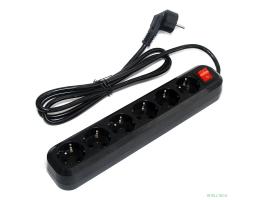 5bites SP6B-318 Сетевой фильтр 6S / 3*1.5MM2 / 16A / ABS / 1.8M / BLACK