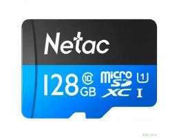 Micro SecureDigital 128GB Netac microSDHC Class10 NT02P500STN-128G-R P500 + adapter