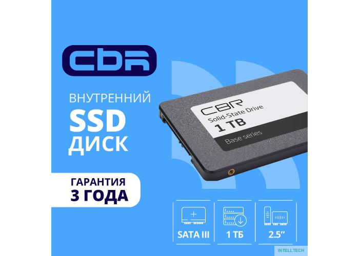 CBR SSD-001TB-2.5-BS24b, Внутренний SSD-накопитель, серия 