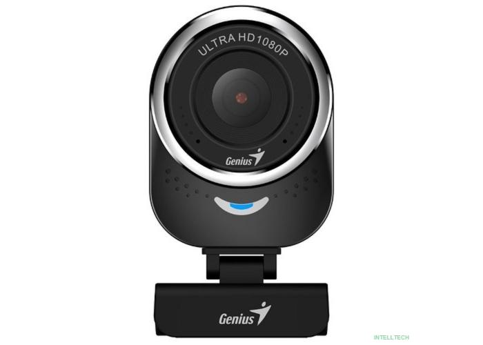 Web-камера Genius QCam 6000 Black {1080p Full HD, вращается на 360°, универсальное крепление, микрофон, USB} [32200002400/32200002407]