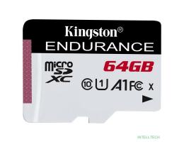 Micro SecureDigital 64Gb Kingston SDCE/64GB {MicroSDHC Endurance Flash Memory Card}