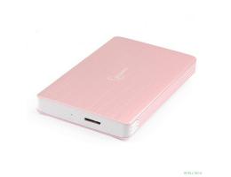 Gembird EE2-U3S-65 Внешний корпус 2.5" розовое золото, USB 3.0, SATA, алюминий