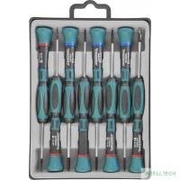 JONNESWAY (D3750P08S) Набор отверток для точной механики, 50 мм, 8 предметов