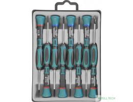 JONNESWAY (D3750P08S) Набор отверток для точной механики, 50 мм, 8 предметов