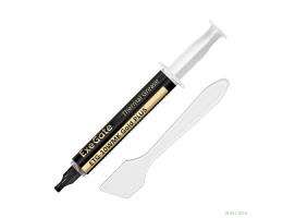 Exegate EX296086RUS Термопаста ExeGate ETG-10WMK Gold PLUS (10,4 Вт/(м•К), 4г, шприц с лопаткой)