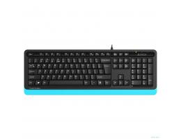 Клавиатура A4Tech Fstyler FKS10 черный/синий USB [1530196]