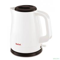 TEFAL KO150130 Чайник, 1.5л, 2400Вт, белый/черный