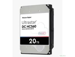 20Tb WD Ultrastar DC HC560 {SATA 6Gb/s, 7200 rpm, 512mb buffer, 3.5"} [0F38752/WUH722020BLE604/0F38765]