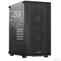 XASTRA Корпус A307M 3BK Black mATX/Mesh/ tempered glass / 3x120mm PWM FC black fans/ A307M-3FC12BK