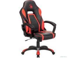 Кресло игровое A4Tech Bloody GC-350 черный/красный эко.кожа крестов. пластик черный (1392903)
