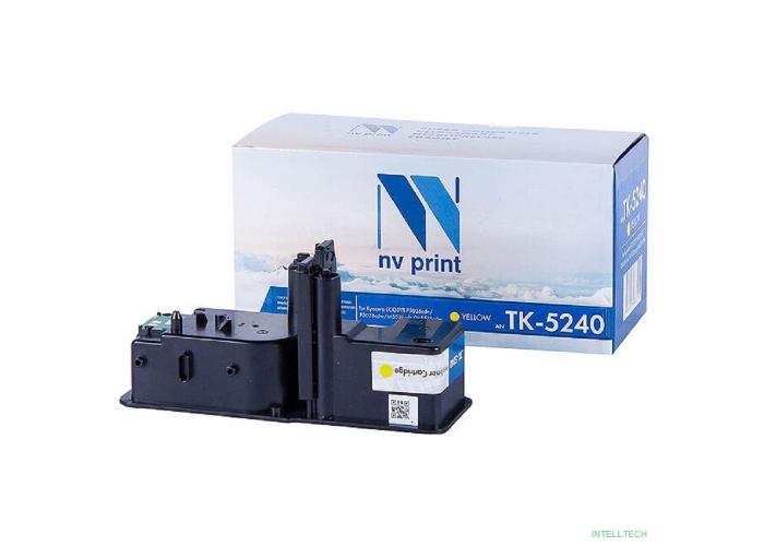 Тонер-картридж NVP NV-TK-5240 Yellow для Kyocera Ecosys P5026cdn/P5026cdw/M5526cdn/M5526cdw (3000k)