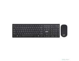Acer OKR030 [ZL.KBDEE.005] Комплект (клавиатура + мышь) Combo wilreless USB  slim black 
