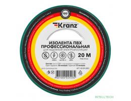 Rexant KR-09-2803 Изолента ПВХ профессиональная, 0,18х19 мм, 20 м, зеленая (упаковка 10 шт)