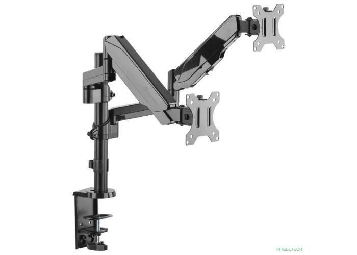 ONKRON G140 чёрный {Для двух экранов диагональю 13