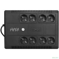 HIPER INLine LM-850: Линейно-интерактивный 850VA/480W Розетки: 8 CEE АКБ: Свинцово-кислотная, 12В / 9 Ач