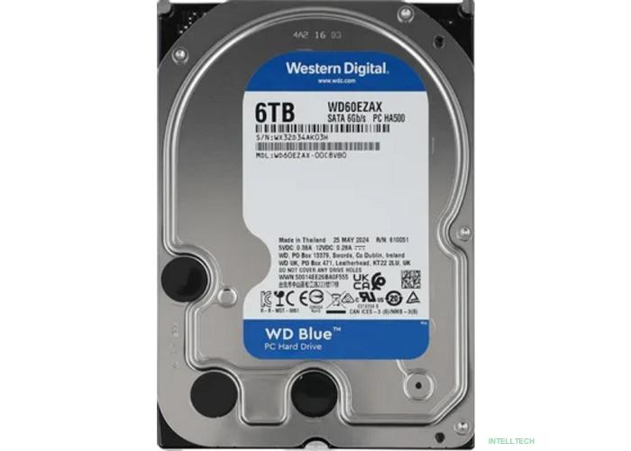 6TB WD Blue (WD60EZAX) {Serial ATA III, 5400 rpm, 256Mb buffer}