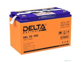 Delta GEL 12-100 (12V/100Ач) свинцово- кислотный аккумулятор  