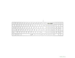 Клавиатура Genius SlimStar 126 White USB [31310017410]
