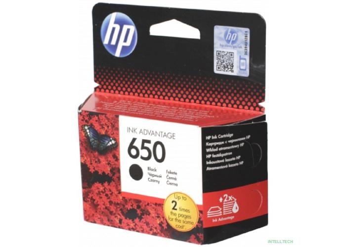 HP CZ101AE/CZ101AK картридж №650, Black {DeskJet IA 2515/2516, Black}