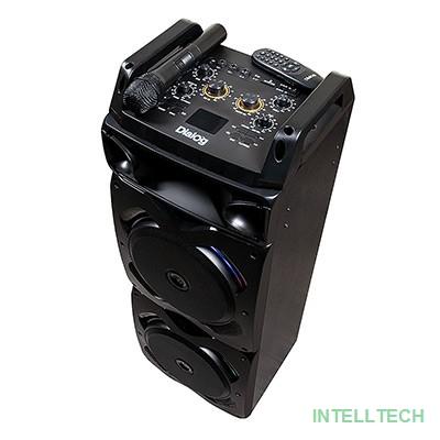 Dialog Oscar AO-220 - акустическая колонка 1.0, 100W RMS, Караоке с беспр. микр, BT+FM+USB+SD+GT