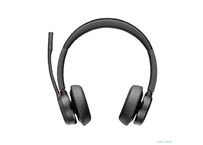 Poly BW 77Y98AA Гарнитура беспроводная VOYAGER 4320 UC,V4320-M (COMPUTER & MOBILE) MICROSOFT TEAMS CERTIFIED, USB-A, STEREO BLUETOOTH HEADSET, WITHOUT CHARGE STAND, WORLDWIDE