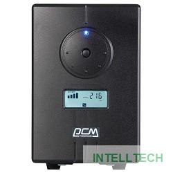 PowerCom ИБП Infinity INF-800(AP) {Line-Interactive, 800VA / 480W, Tower, 2xEURO, LCD, USB, подкл. доп. батарей} (314809)