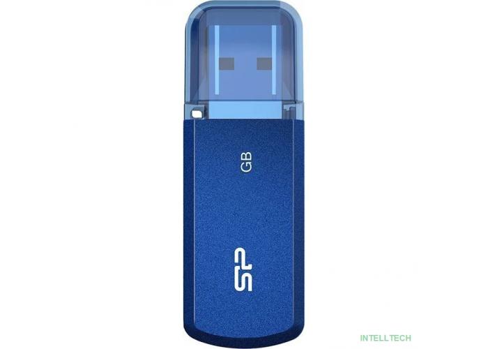 Флеш накопитель 128Gb Silicon Power Helios 202, USB 3.2, Голубой