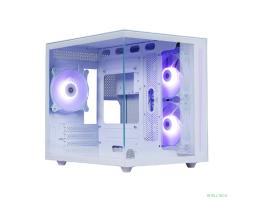 Defender Корпус компьютерный NovaCube белый,mATX,3fan,switch&M/BSync