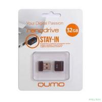 USB 2.0 QUMO 32GB NANO [QM32GUD-NANO-B] Black