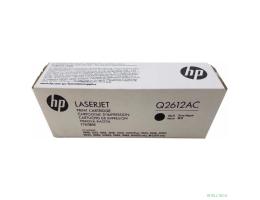 HP Q2612AC Картридж, Black для HP LJ 1010С, 2К (белая коробка)