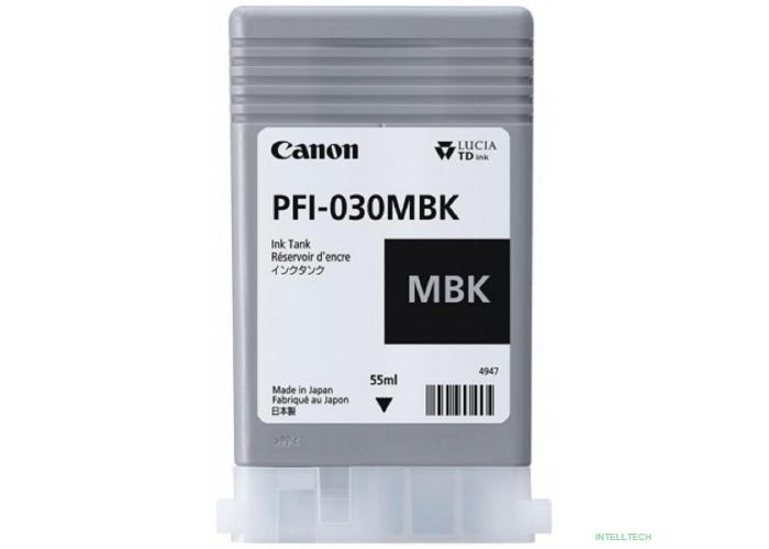 Картридж/ INK TANK PFI-030 MATTE BLACK