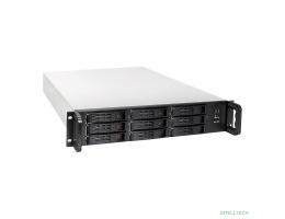Exegate EX284961RUS Серверный корпус ExeGate Pro 2U650-HS09 <RM 19", высота 2U, глубина 650, без БП, 9xHotSwap, 2*USB>
