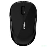 Мышь беспроводная A4Tech G3-300NS black (оптическая,  silent, USB, 2but, 1200dpi)(G3-300NS
