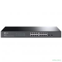 TP-Link SG2218 Коммутатор JetStream линейки Smart с 16 гигабитными портами RJ45 и 2 портами SFP