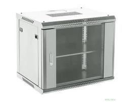 Шкаф коммутационный Rexant (04-1266-111) настенный 12U 600x600мм пер.дв.стекл 2 бок.пан. металл направл.под винты 60кг серый 230град. IP20 сталь