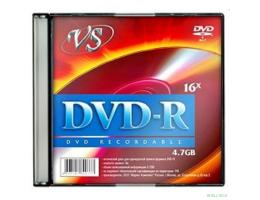 Диски VS DVD-R 4.7Gb, 16x, Slim Case 5шт. (620397)