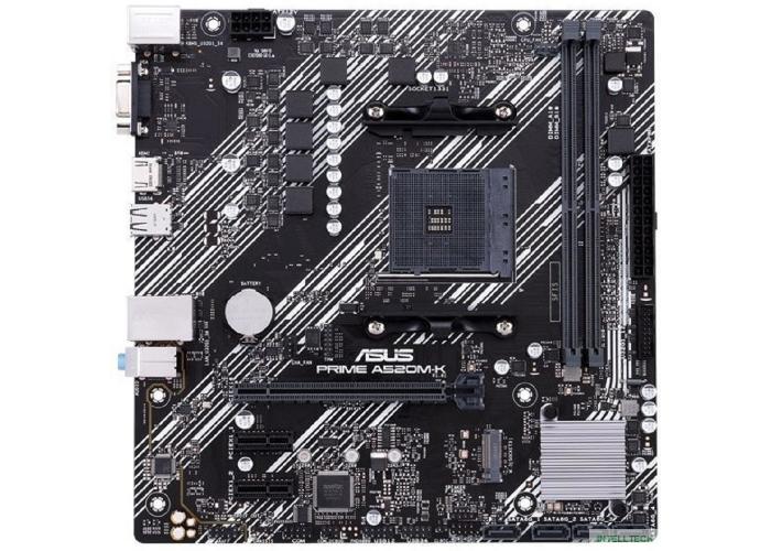 Asus PRIME A520M-K RTL {Soc-AM4 AMD A520 2xDDR4 mATX AC`97 8ch(7.1) GbLAN RAID+VGA+HDMI}