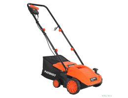 PATRIOT SCE 150 Скарификатор электрический [512309150] { 1500Вт, ширина 320мм, травосборник 30 л, колеса 180/100 }