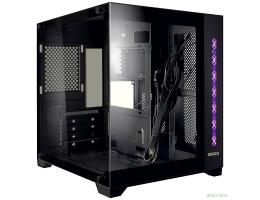 Ginzzu V320 RGB подсветка, закаленное стекло 1*USB 3.0,1*USB 2.0, AU mATX