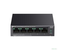 TP-Link LS105LP Настольный коммутатор с 5 портами 10/100 Мбит/с (4 порта PoE)
