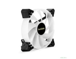 Exegate EX295968RUS Вентилятор 12В DC с подсветкой ExeGate EX12025H3P4PYH-PWM.ARGB (120x120x25 мм, Hydraulic bearing (гидродинамический), 5V ARGB 3pin, 4pin PWM, 1200RPM, ARGB подсветка, 26dBA)