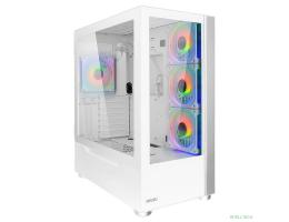 Ginzzu GL770 FAN 12MW6 RGB*4 USB3.0 CRC10 Белый