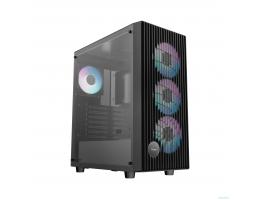 Case Ocypus Gamma C70 BK ARGB  ATX / win / black / 4 ARGB fans / no PSU / Tempered Glass