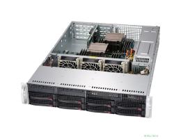 Supermicro CSE-825TQC-R802LPB 2U SC825TQC  8 x 3.5; hot-swap SAS3/SATA  LP Chassis Redundant 800W PWS