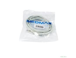 NEOMAX (NM23001-050) Шнур коммут. FTP 5 м, cat.5е, серый, многожильный